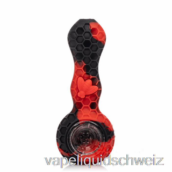 Stratus Bee Silikonlöffel Crimson (schwarz/rot) Vape Liquid E-Liquid Schweiz